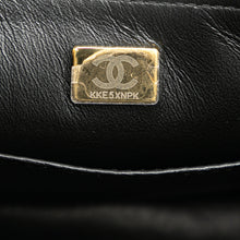 Chanel | Pre-Owned Mini Square Classic Goatskin Single Flap | Black