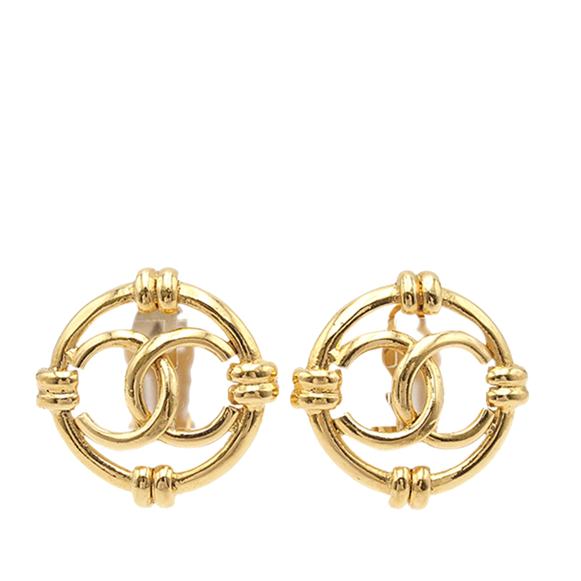 Chanel Pre-Owned CC Clip On Earrings | Women | Gold (V3)