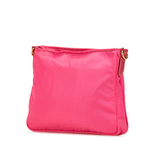 Prada | Pre-Owned Tessuto Zip Top Crossbody | Pink