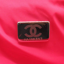 Chanel | Pre-Owned Printed Nylon Coco Neige Convertible Backpack | Pink