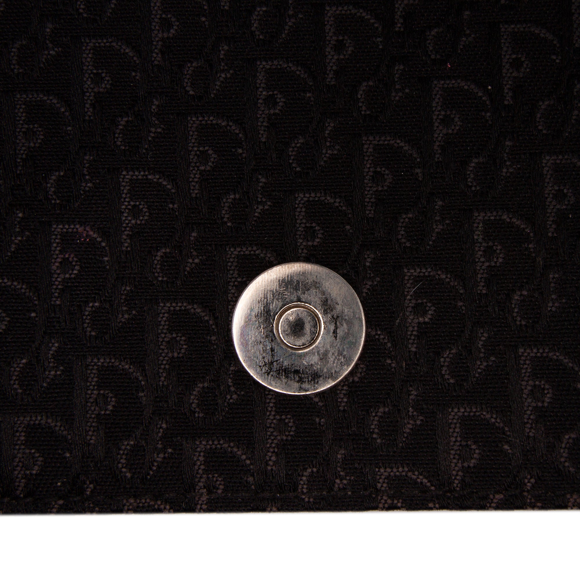 Dior | Pre-Owned Leather D'Trick Brogue Spectator Bag | Black