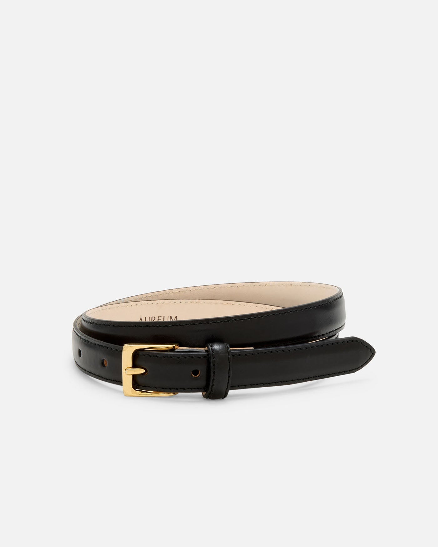 No. 6 Belt | Black-Gold