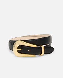 No. 17 Belt | Black-Gold