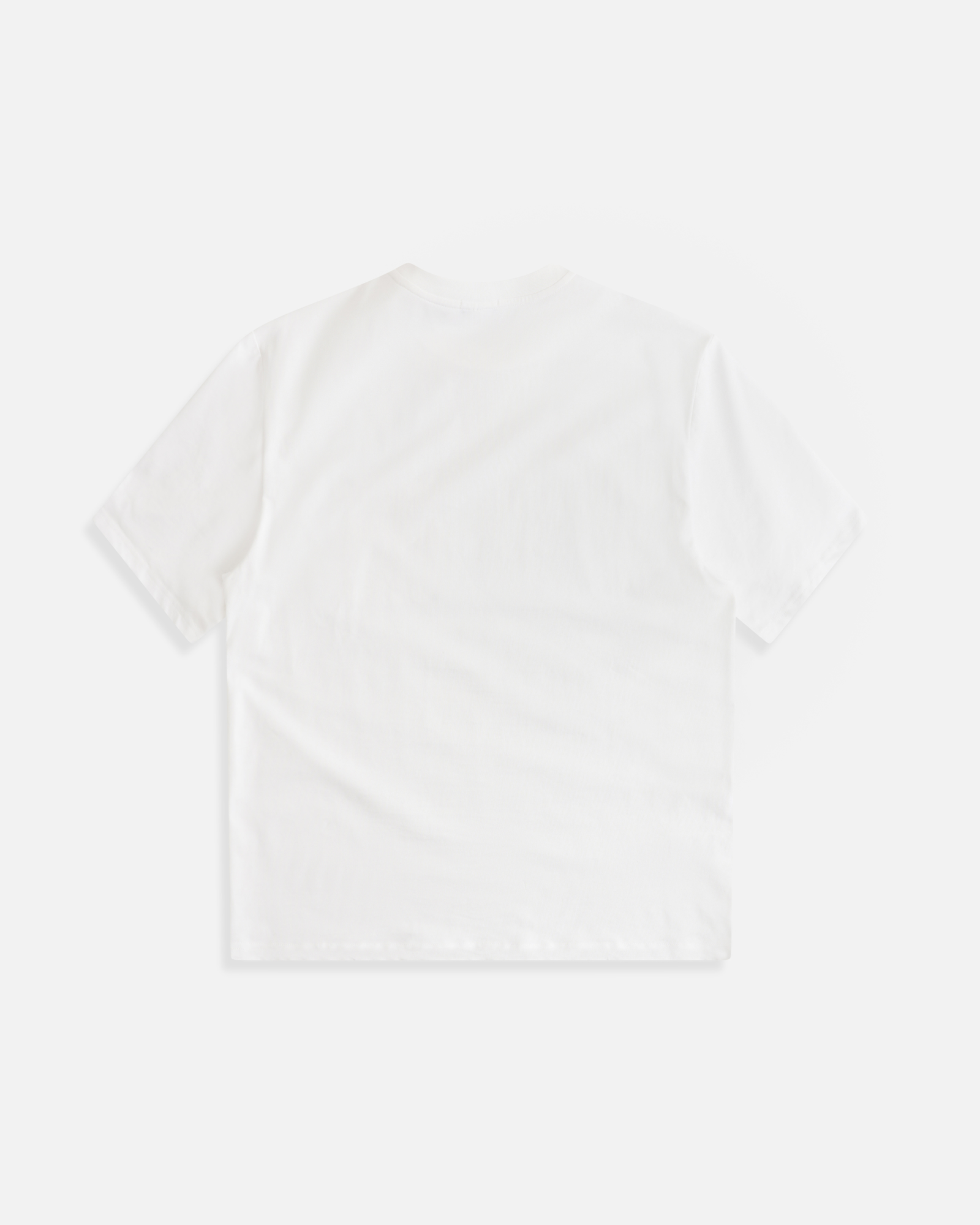 Oversized Rivet Tee | White