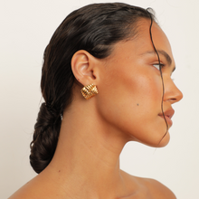 Wind Earrings | Gold-Plated on Brass