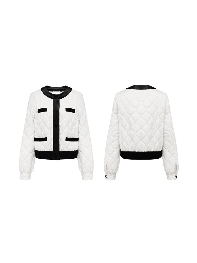 Lightweight Short Cotton Jacket | Beige