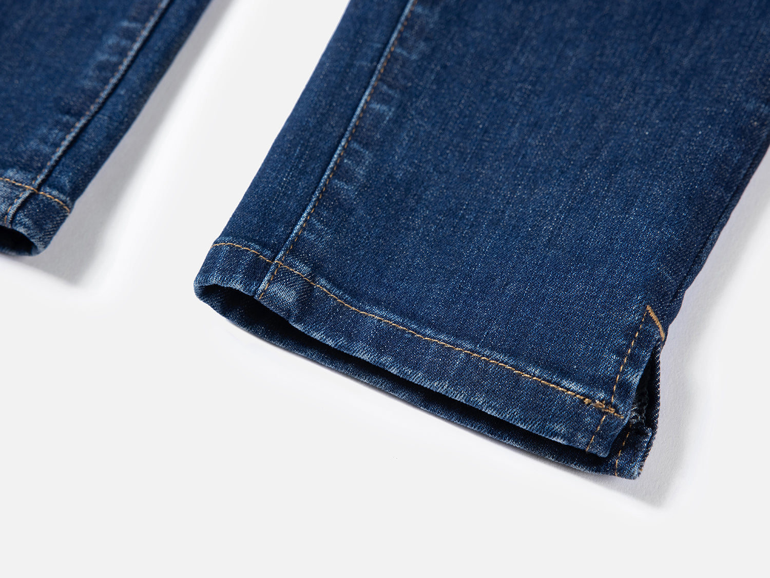 High-waisted Springy Pants | Blue