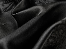 Silky Jacquard Blazer | Black
