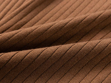 Texture Knit Cardigan | Brown