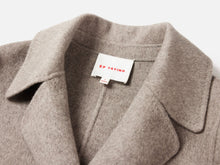 No-Dye Wool Coat | Brown