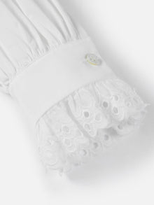 Palace-Style Blouse | White