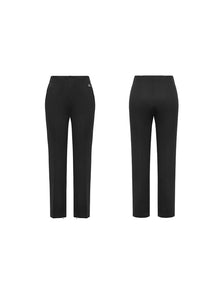 Feminine-Type Fishtail Pant | Black