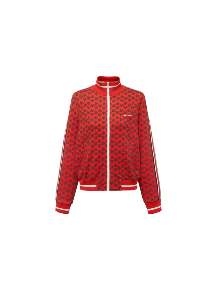 Printed Sport Jacket | Red