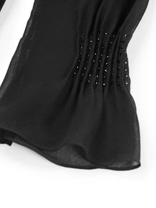 Triacetate Dress | Black