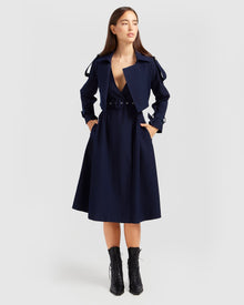 Women | Miss Independence Midi Dress | Navy