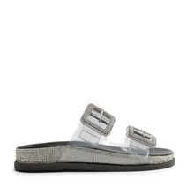 Tessa Vinyl Sandal | Clear