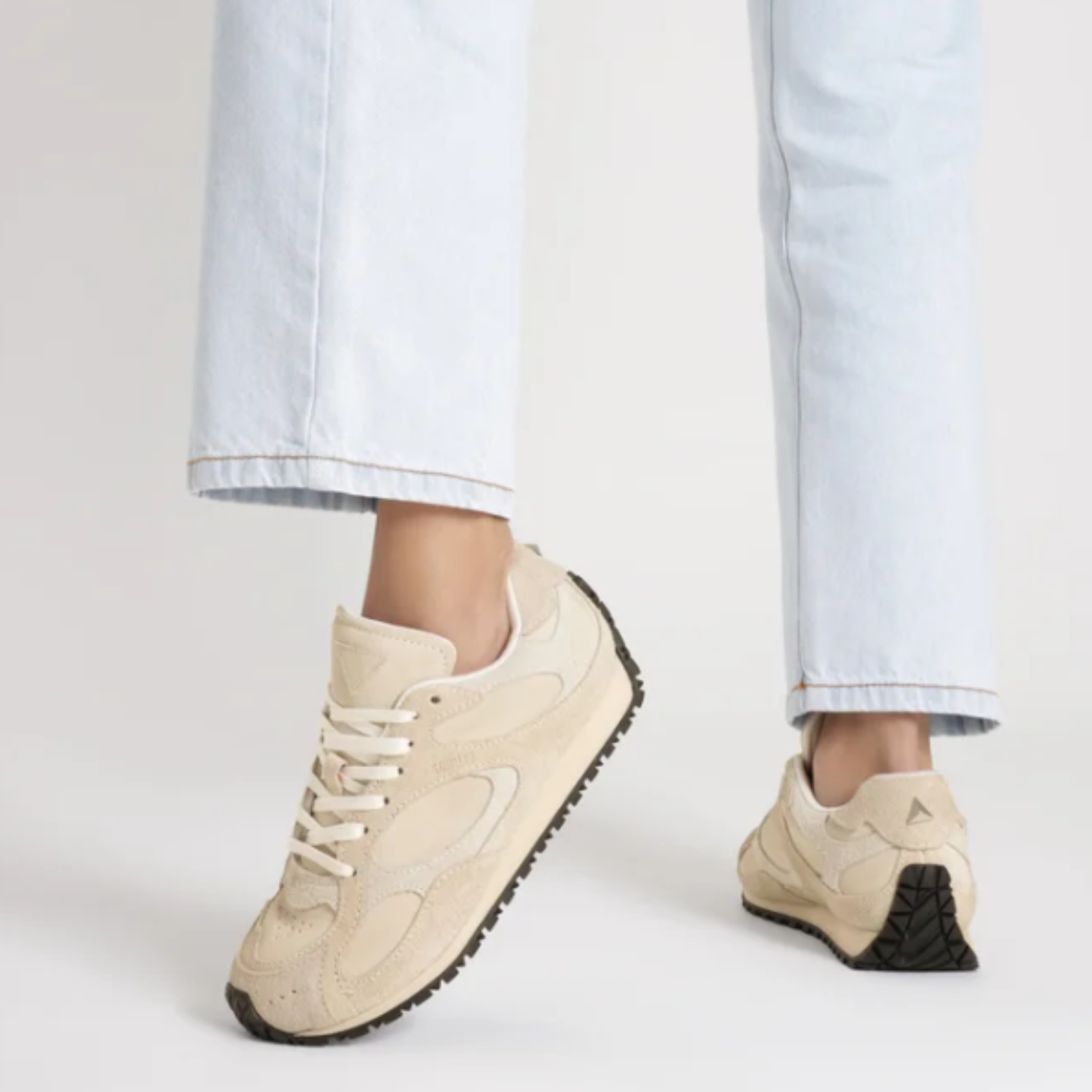 Wave 70 Suede Sneaker | Pearl