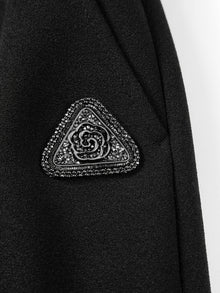 Straight Leg Pants | Black