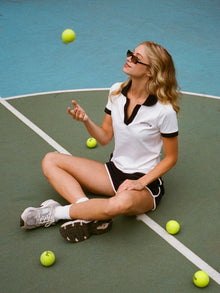 Womens | Club Polo | White