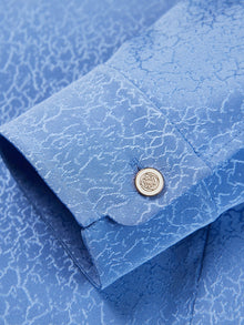 Heavyweight Silk Shirt | Blue