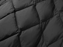 Trench-Style Down Jacket | Black