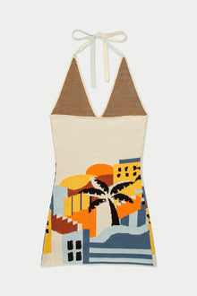 Havana Sunset Knit Dress | Beige