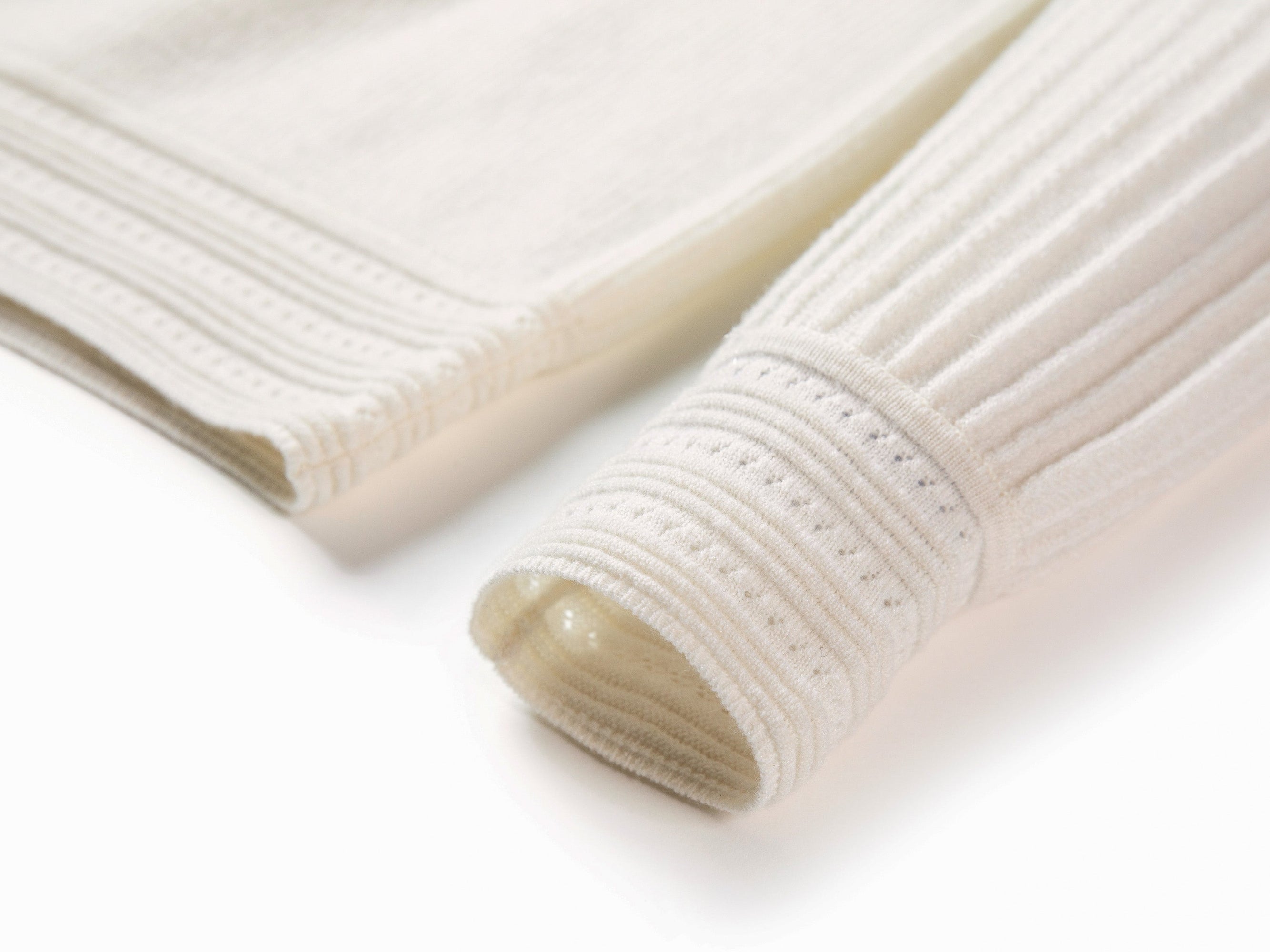 Cashmere Knit Top | White