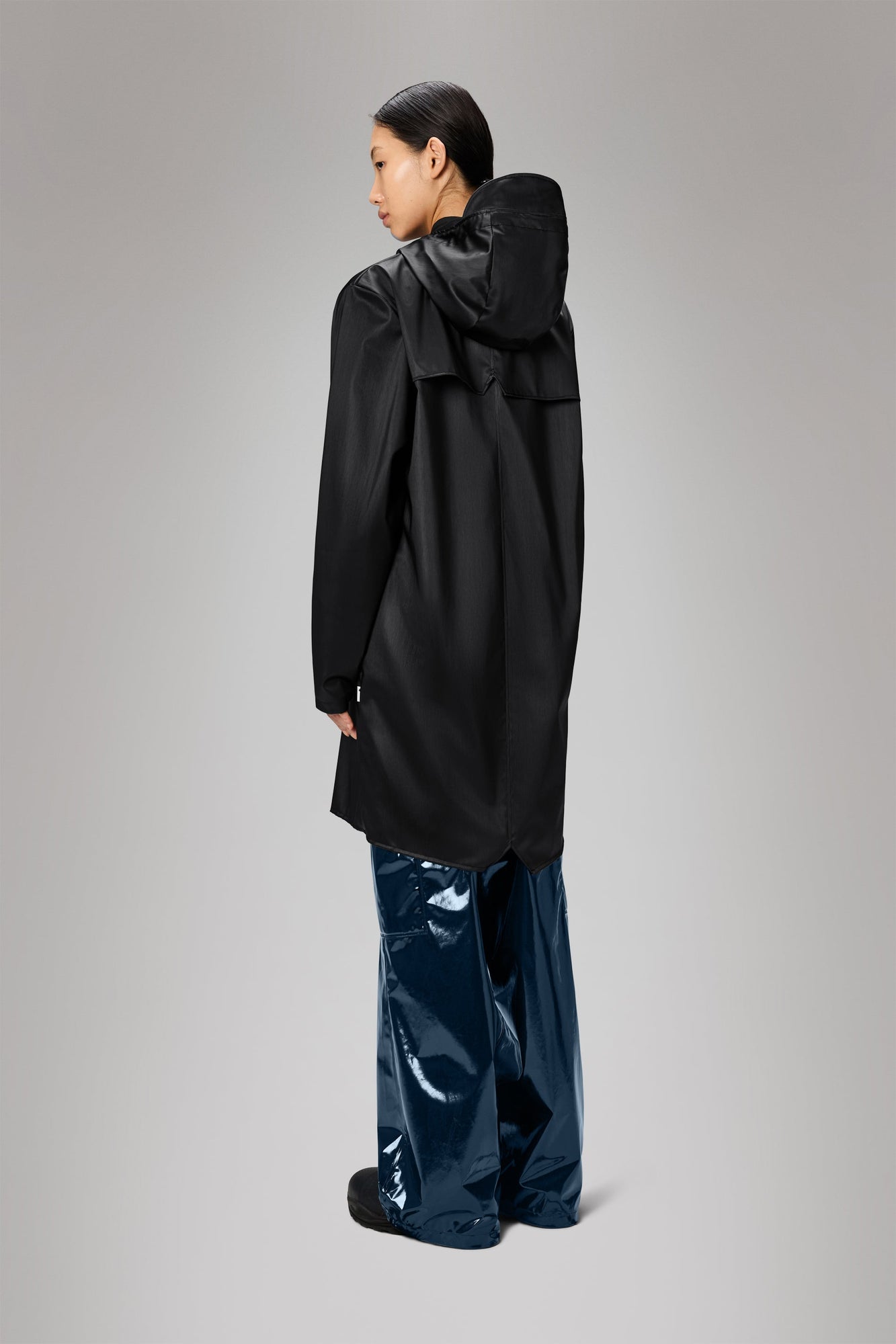 Unisex | Long Jacket | Black Grain