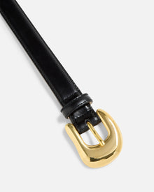 No. 8 Belt | Black-Gold