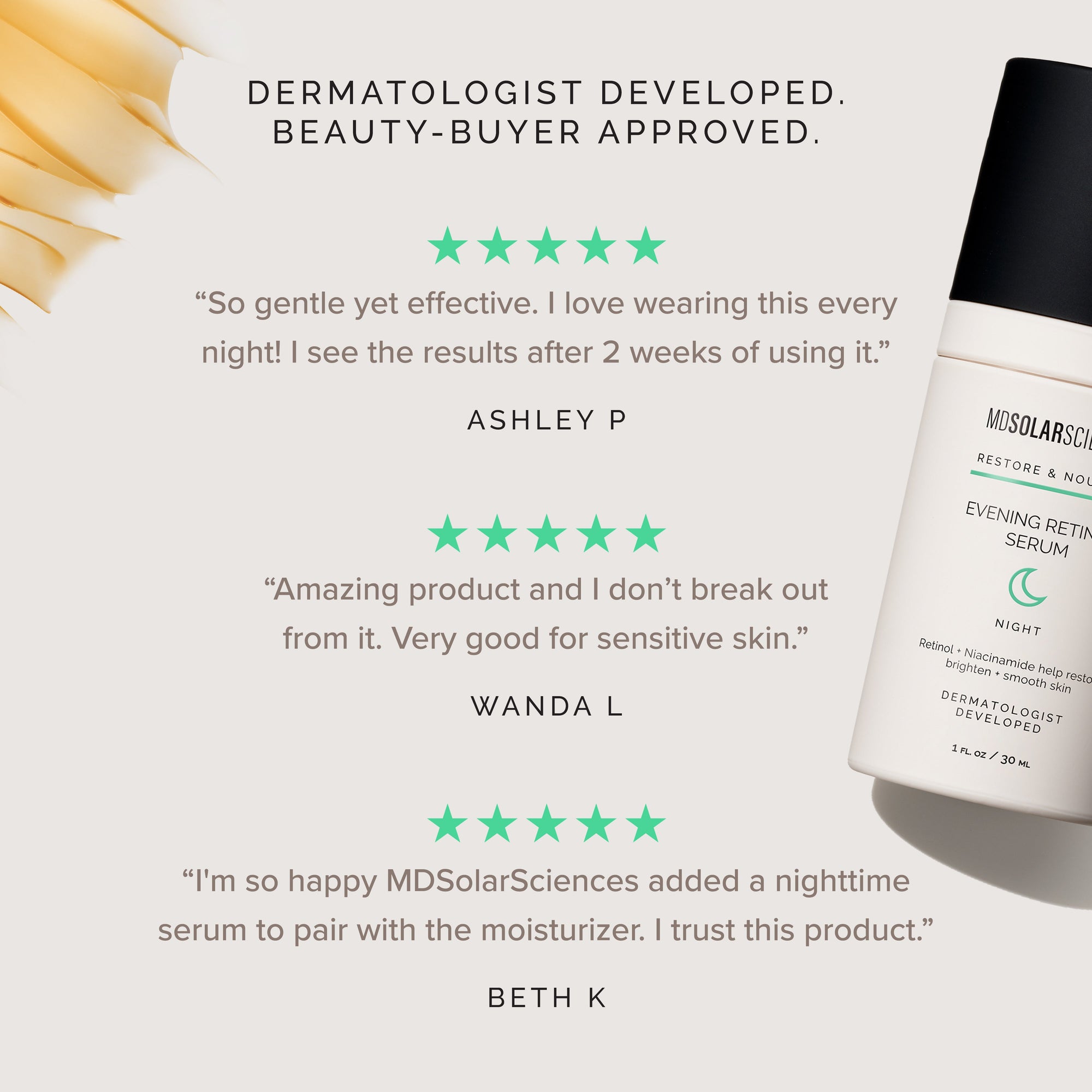 MDSolarSciences skincare product with customer reviews