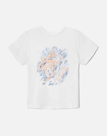 Womens | Classic "Surfer Girls" Tee | Optic White