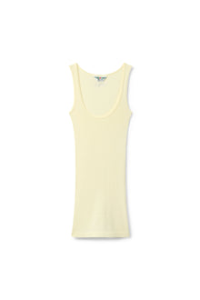 Women | Vintage Scoop Neck Extra Long Tank | Sunwash