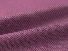 Silky Knitted Top | Purple
