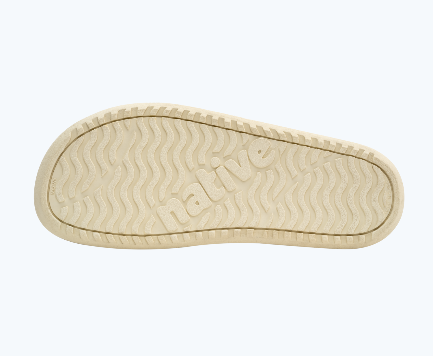 Bottom view of a Native Shoes Ellis Sugarlite | Dusk Purple/ Bone White Footwear