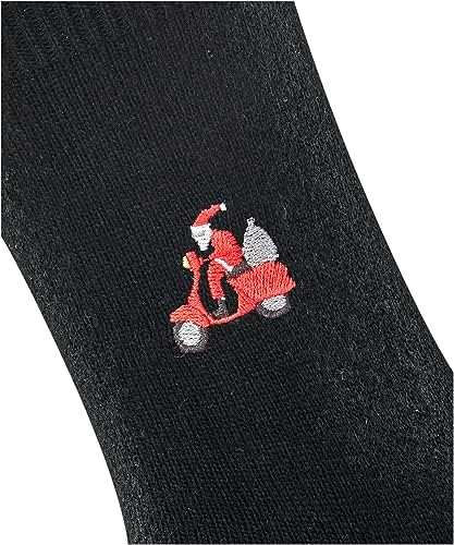 Womens | Cosyool X-Mas Santa Socks | Black