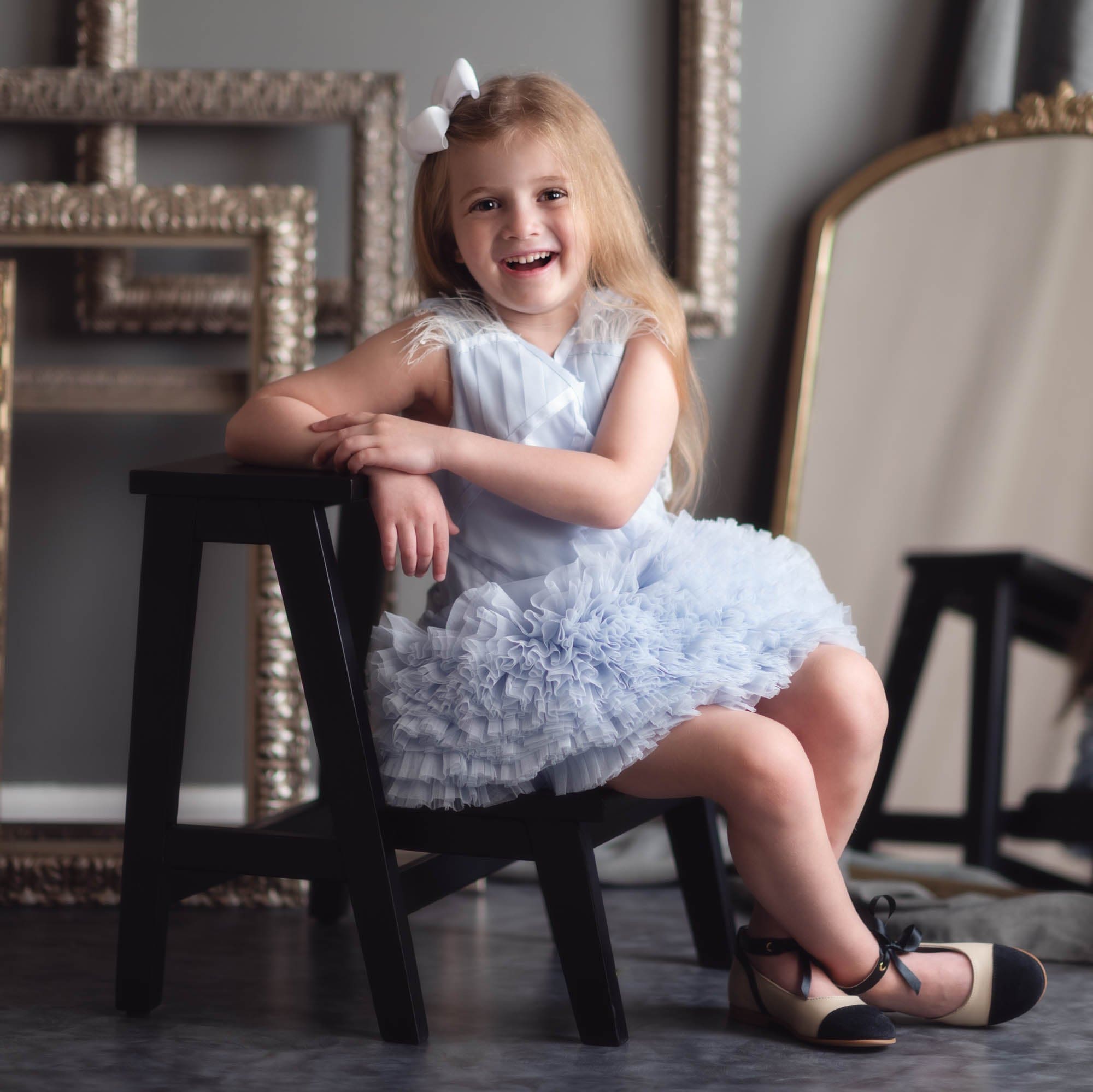 Baby Girls | Skylar Tulle Tutu Dress | Blue