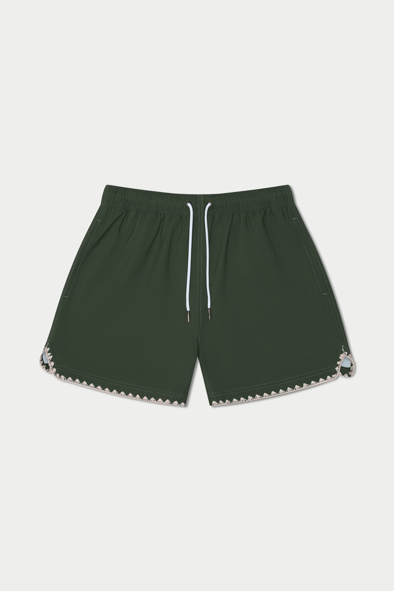 Dark Green Swim Short | Green