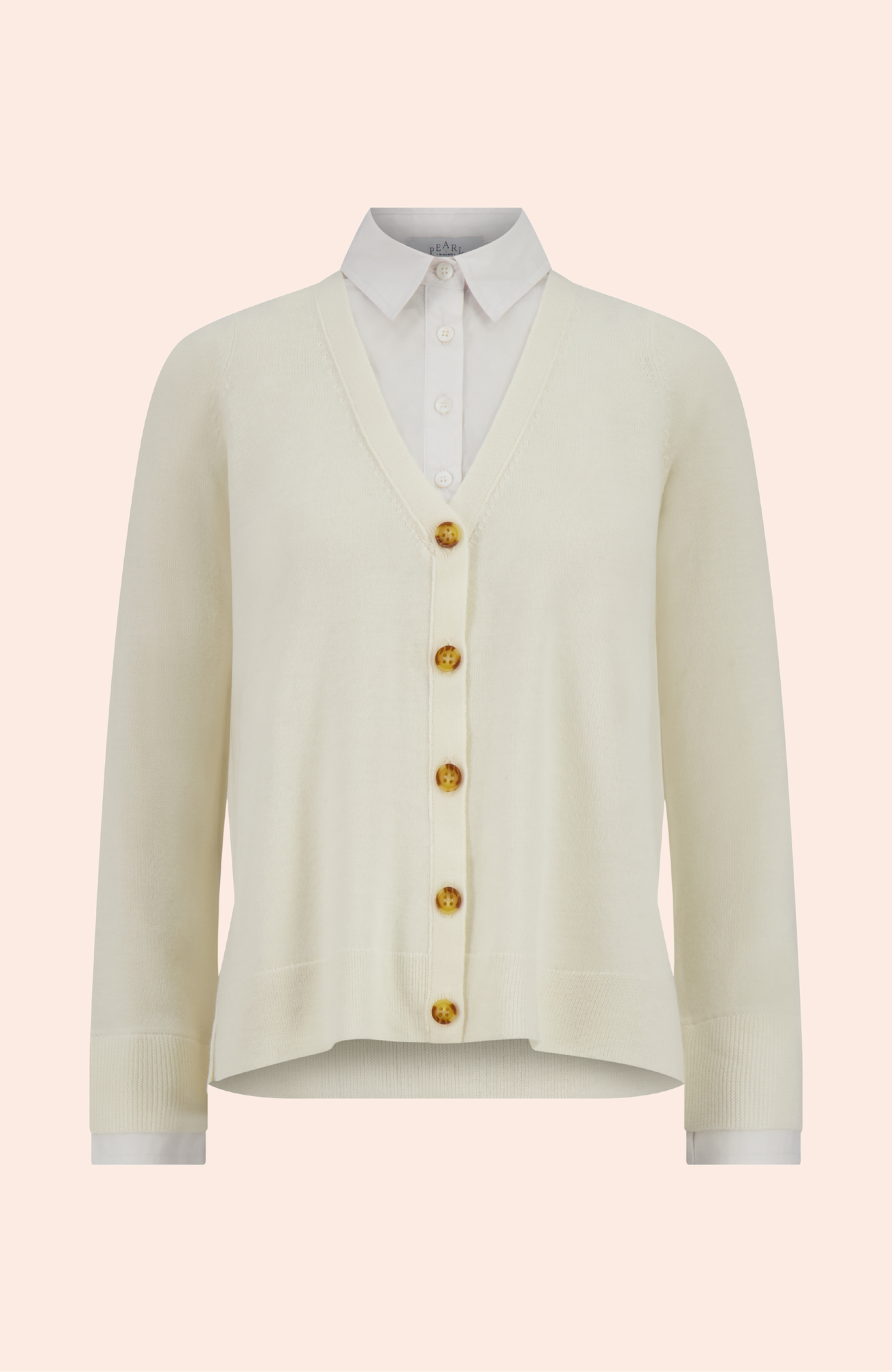 Poplin Combo Knit | Bone