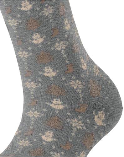 Womens | Merry Party Socks | Light Grey