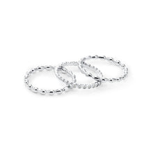 Womens | 0.06 CT Round Cut 7 Stone Lab Grown Accent Diamond | Fashion Band Ring | Sterling Silver | G-SI