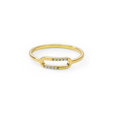 Womens | 0.04 CT Round Cut 8 Stone Lab Grown Accent Diamond | Fashion Band Ring | 14K Yellow Gold Plated Silver | G-SI