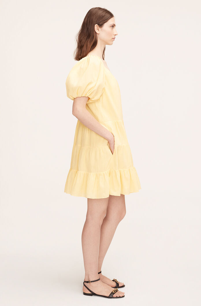 Textured Tiered Dress | Chamomile