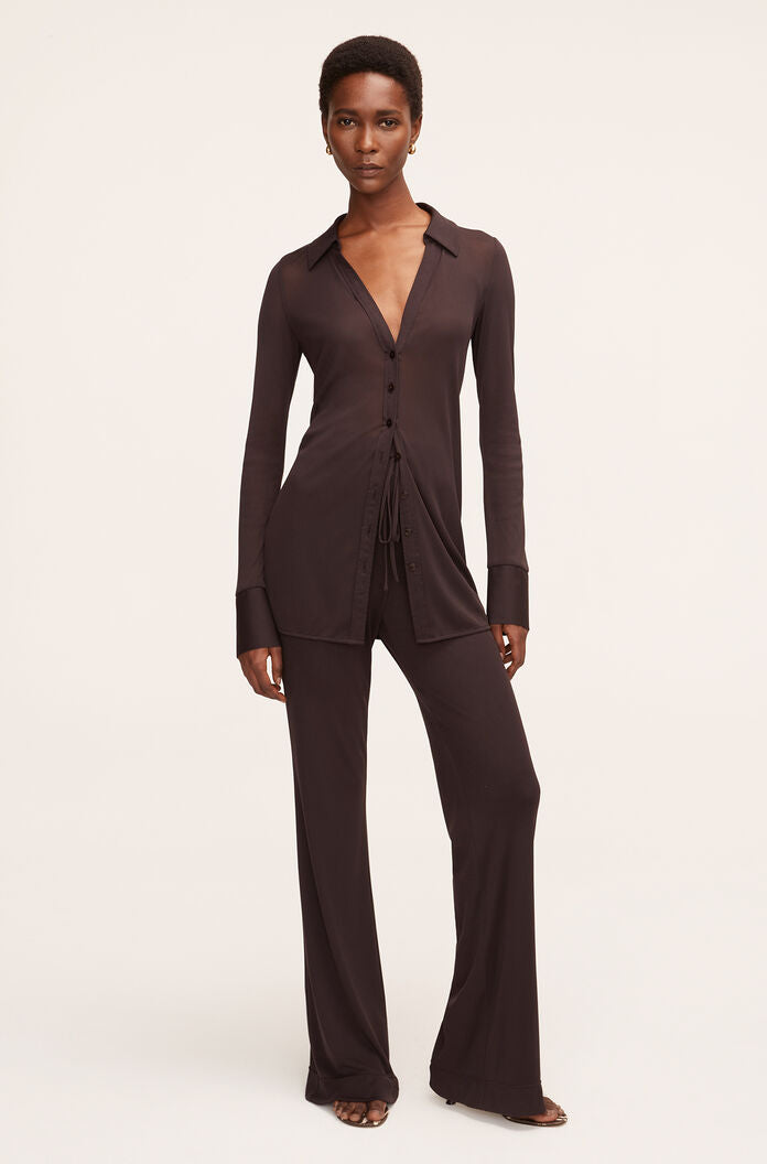 Mesh Pull-On Pant | Walnut