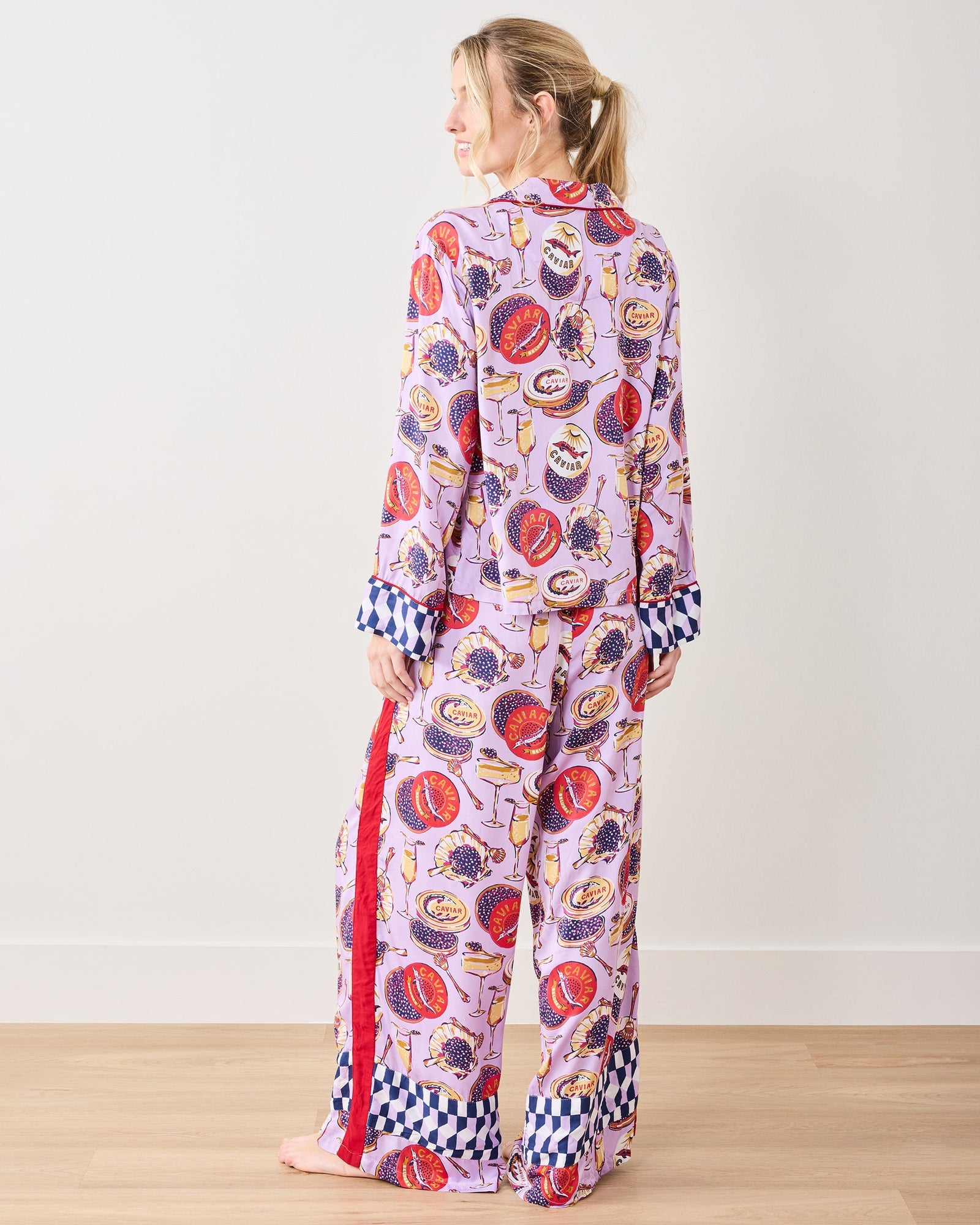 Champagne & Caviar - Tall Eco Satin Rittenhouse Set | Lavender