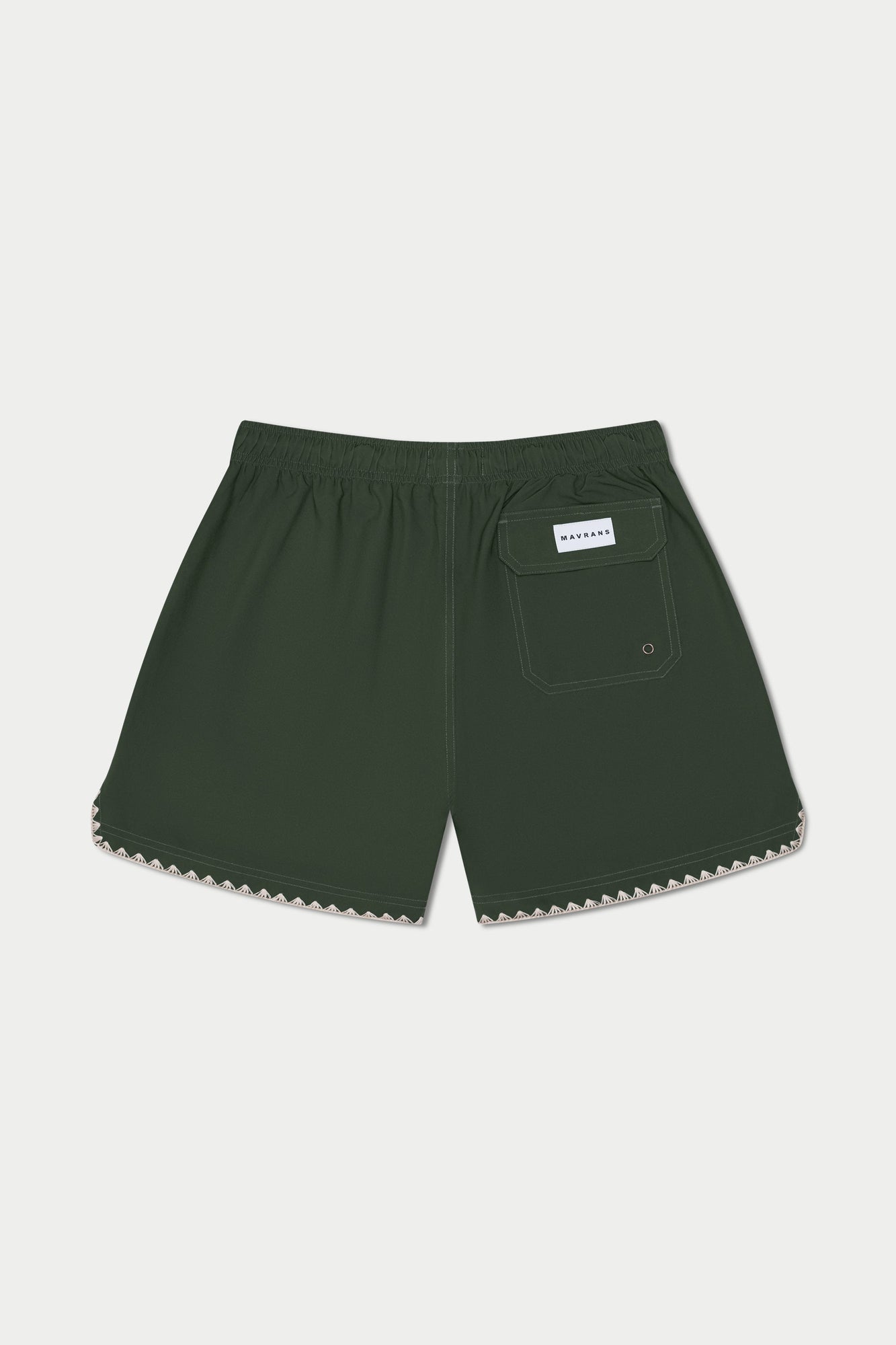 Dark Green Swim Short | Green