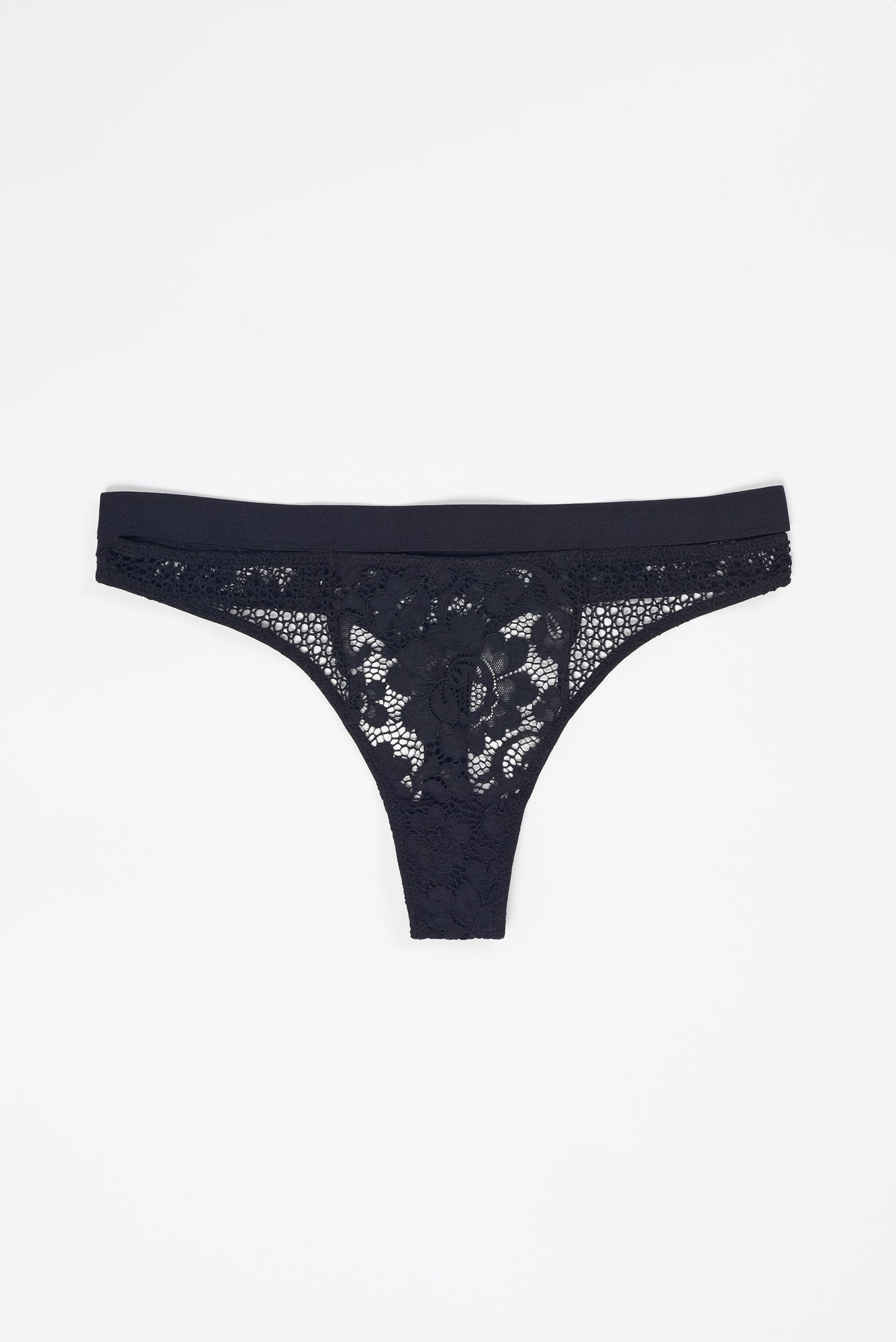 Petunia Thong | Black