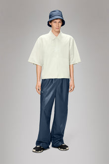 RAINS Rains x Umbro Drill Overshirt Vintage White Short Sleeve