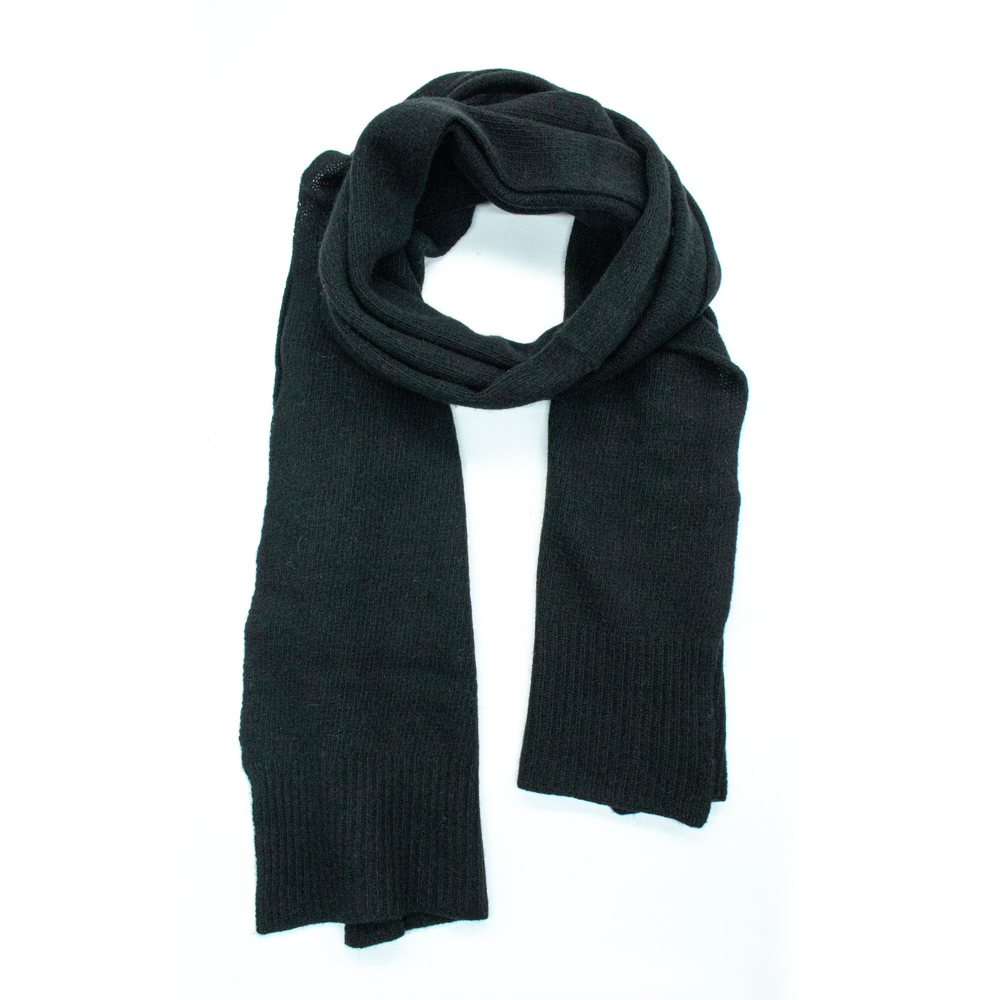 Unisex | Cashmere Scarf | Large | Black