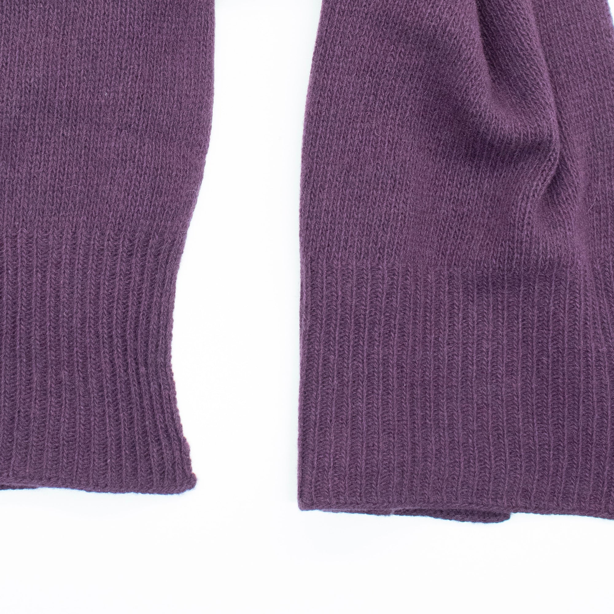 Unisex | Cashmere Scarf | Large | Eggplant