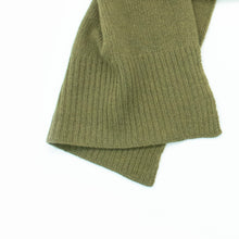 Unisex | Cashmere Scarf | Large | Martini Olive